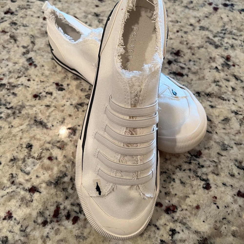 Rocket Dog Off-White Joint Slip-On Sneaker